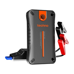 Пусковий пристрій Techno 10000mAh Black (booster-800) Чорний (Black) 156378 фото