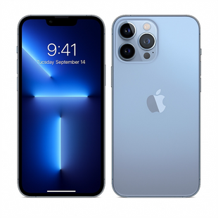 (Уцінка) Смартфон Apple iPhone 13 Pro 128Gb Blue (4) 117335 фото