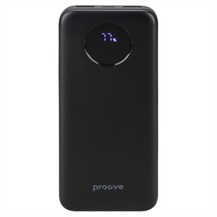 PowerBank 20000 mAh Proove Illuminator SE 22.5W Чорний (Black) 129750 фото