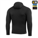Кофта M-Tac Shadow Fleece Polartec Чорна (Black) (M) 228903 фото 7