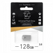USB Флеш 128Gb T&G 106 Metal (USB 3.0) Срібна (Silver) 146175 фото 2