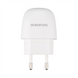 Зарядний пристрій Borofone BA49A 2.1A +кабель Micro-USB Білий (White) 109044 фото 5