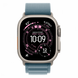 Смарт-годинник Apple Watch Ultra 3 GPS + Cellular 49mm Natural Tit. Case w. Light Blue Alpine Loop - Large (MEWP4) 199083 фото 2