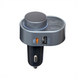 Fm-модулятор Hoco E72 Alegria 30W 2USB+Type-C Bluetooth Сірий (Grey) 111755 фото 5