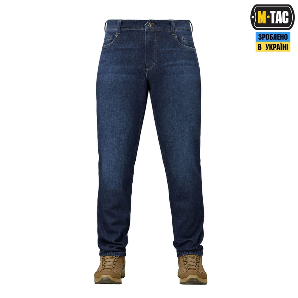 Джинси M-Tac Fighter Сині (Dark Denim) (34/32) 227720 фото