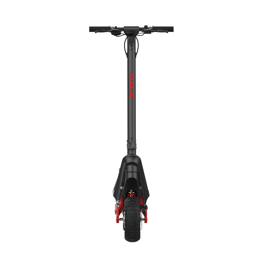 Електросамокат Proove Model Dual Sport SE App 1200W Чорний Червоний (Black Red) 220112 фото