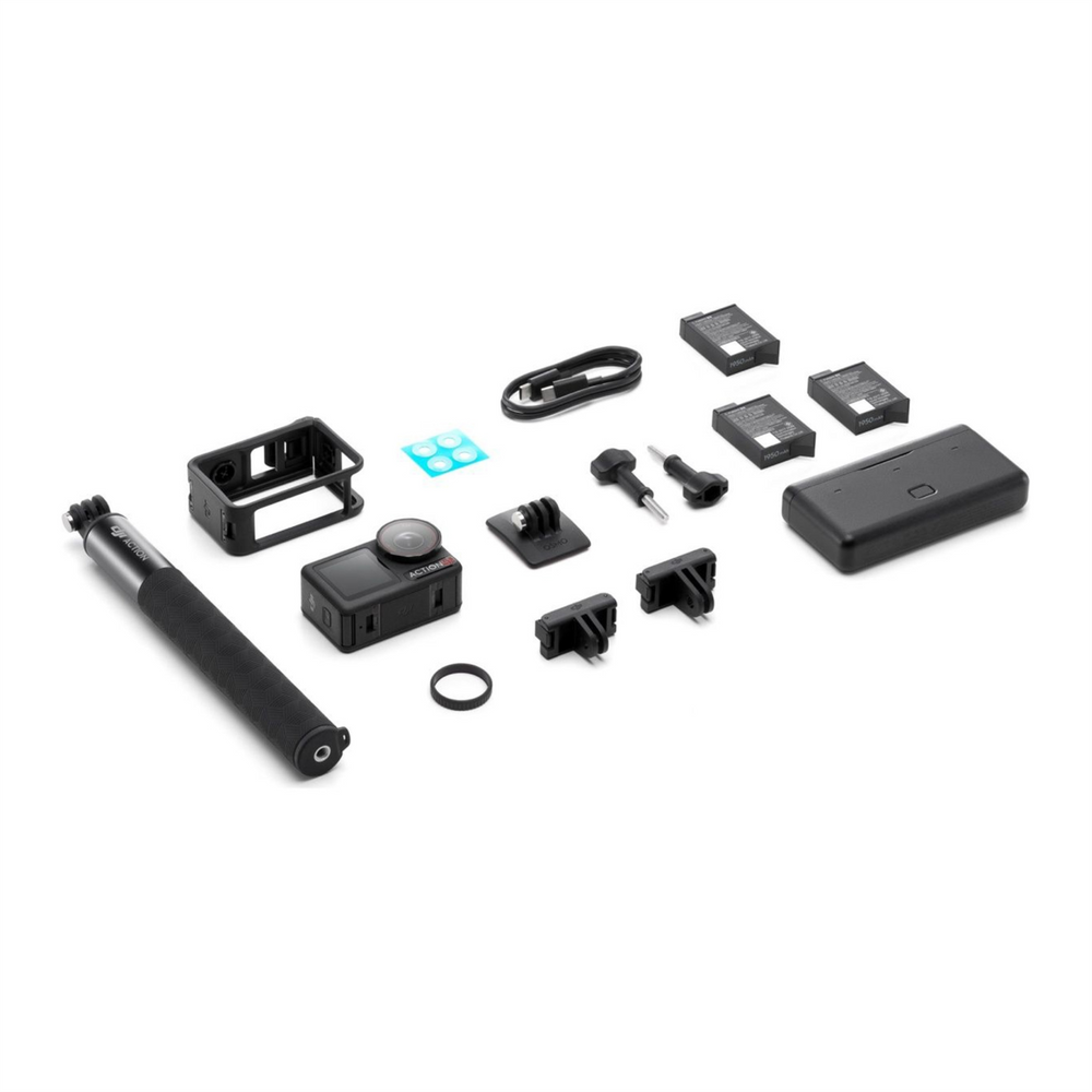 Екшн-камера DJI Osmo Action 5 Pro Adventure Combo (CP.OS.00000378.01,CP.OS.00000350.01) Чорна (Black) 199049 фото