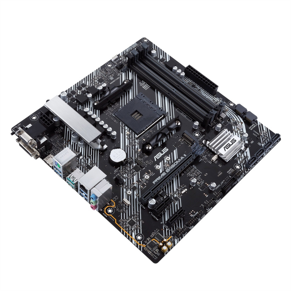 Материнська плата Asus Prime B450M-A II Чорна (Black) 208469 фото