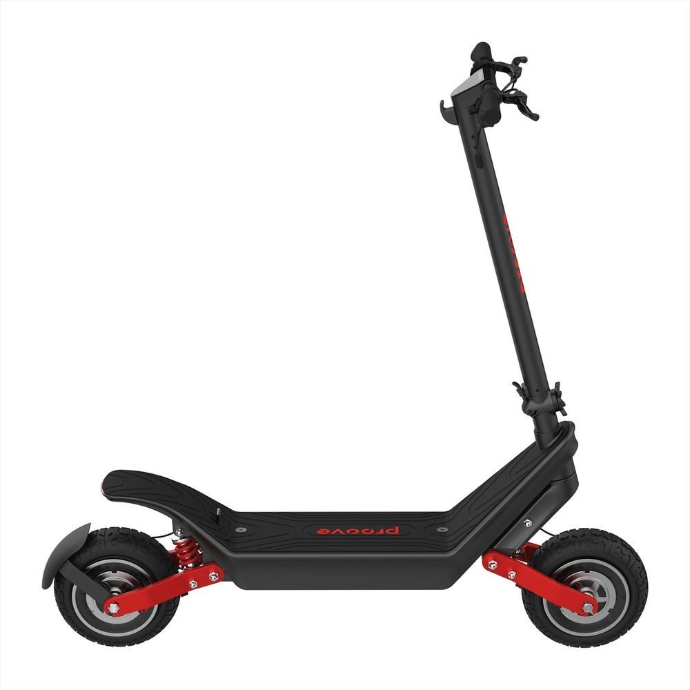 Електросамокат Proove Model Dual Sport SE App 1200W Чорний Червоний (Black Red) 220112 фото