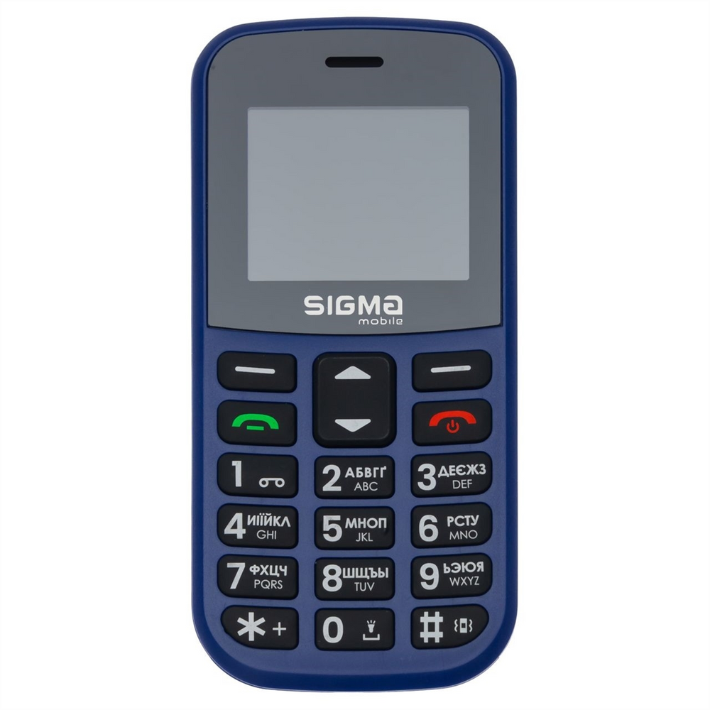 Мобільний телефон Sigma Comfort 50 CF115 EASY Синій (Blue) 137706 фото
