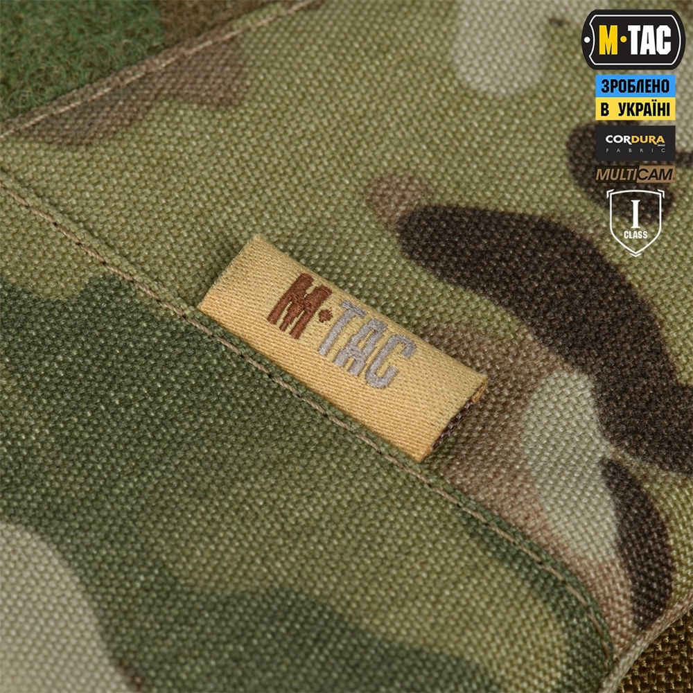 Плечовий захист M-Tac з балістичними пакетами 1а для Cuirass QRS Зелений (Multicam) 231947 фото