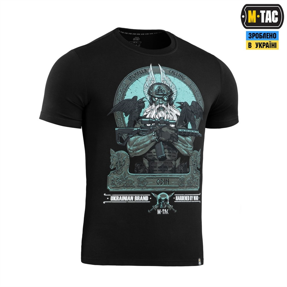 Футболка M-Tac Odin Mystery Чорна (Black) (XL) 234843 фото