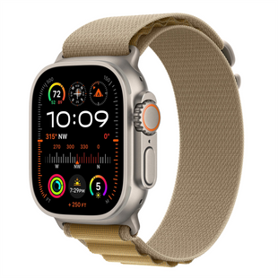 Смарт-годинник Apple Watch Ultra 2 GPS + Cellular 49mm Natural Titanium Case with Tan Alpine Loop - Medium (MX4F3) 199028 фото