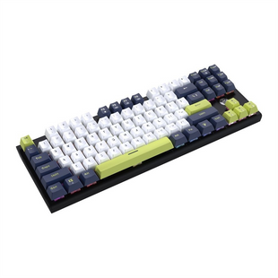 Клавіатура ігрова Fantech ATOM87S MK877S Mori Blue Switch Біла (White) 185900 фото