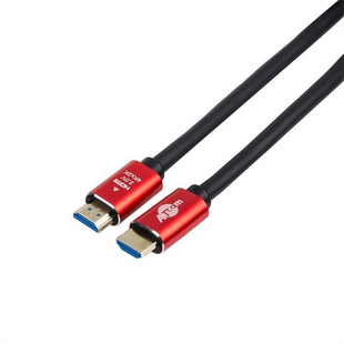 Кабель HDMI Atcom HDMI - HDMI V 2.0 (M/M) (24945) 5м Червоний Чорний (Black Red) 188936 фото