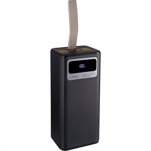 PowerBank 40000 mAh Gelius Wide GP-PB308 QC+PD 22.5W LED Чорний (Black) 130580 фото
