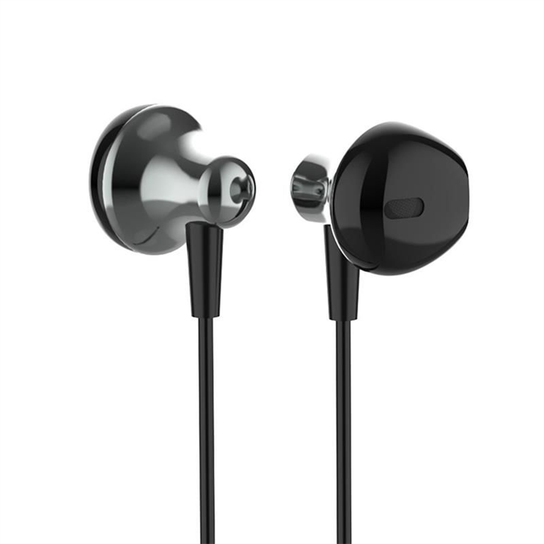Навушники з мікрофоном ColorWay Slim 3.5 mm Wired Earphone Blast 1 Чорні (Black) 193935 фото