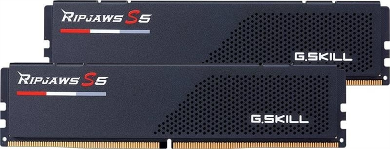 Модуль пам'яті DDR5 2x32GB/6400 G.Skill Ripjaws S5 (F5-6400J3239G32GX2-RS5K) Чорний (Black) 209068 фото