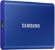 Накопичувач зовнішній SSD 2.5" USB 1TB Samsung T7 (MU-PC1T0H/WW) Синій (Blue) 209618 фото 4