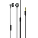 Навушники з мікрофоном ColorWay Slim 3.5 mm Wired Earphone Blast 1 Чорні (Black) 193935 фото 1