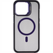 Чохол накладка для iPhone 15 Concept Case 2 (Magsafe) Фіолетова (Violet) 181387 фото 1