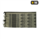 Шарф шемаг M-Tac з Тризубом Foliage Зелений Чорний (Green Black) 221799 фото 3
