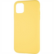 Чохол накладка для iPhone 11 Full Soft Case Жовта (Canary Yellow) 181646 фото 3