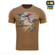 Футболка M-Tac Death From Above Коричнева (Coyote Brown) (3XL) 234630 фото 4