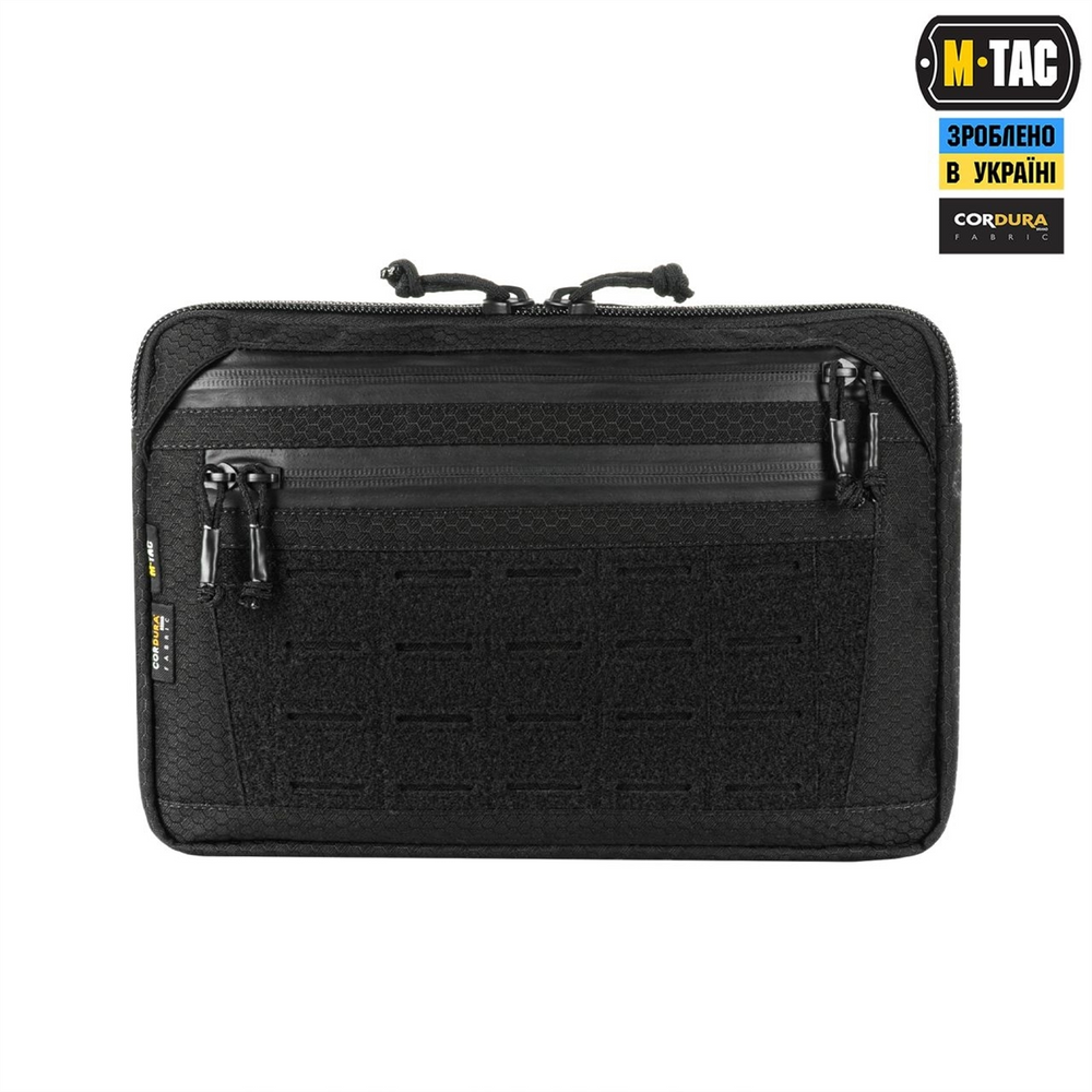 Сумка M-Tac Admin Bag Medium Elite з липучкою Hex Чорна (Black) 224901 фото