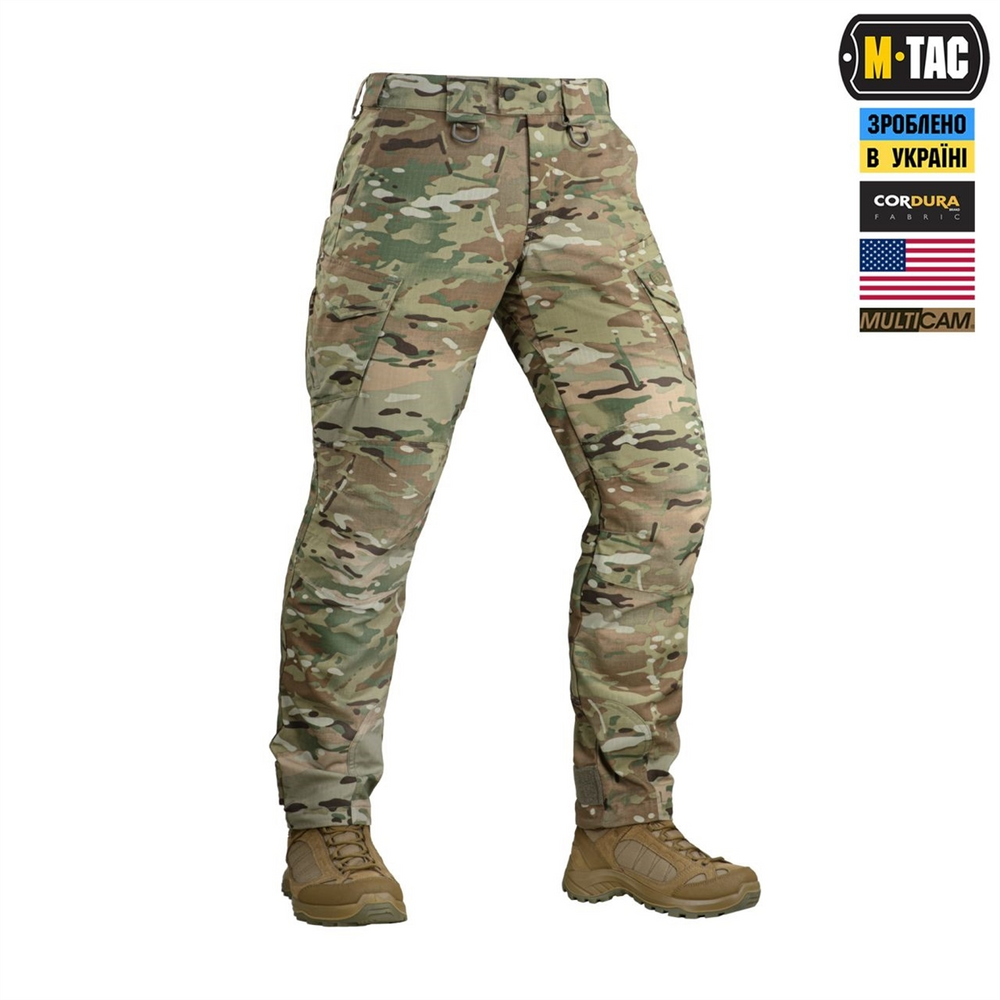 Штани M-Tac Aggressor Elite NYCO Extreme Зелені (Multicam) (38/30) 237064 фото