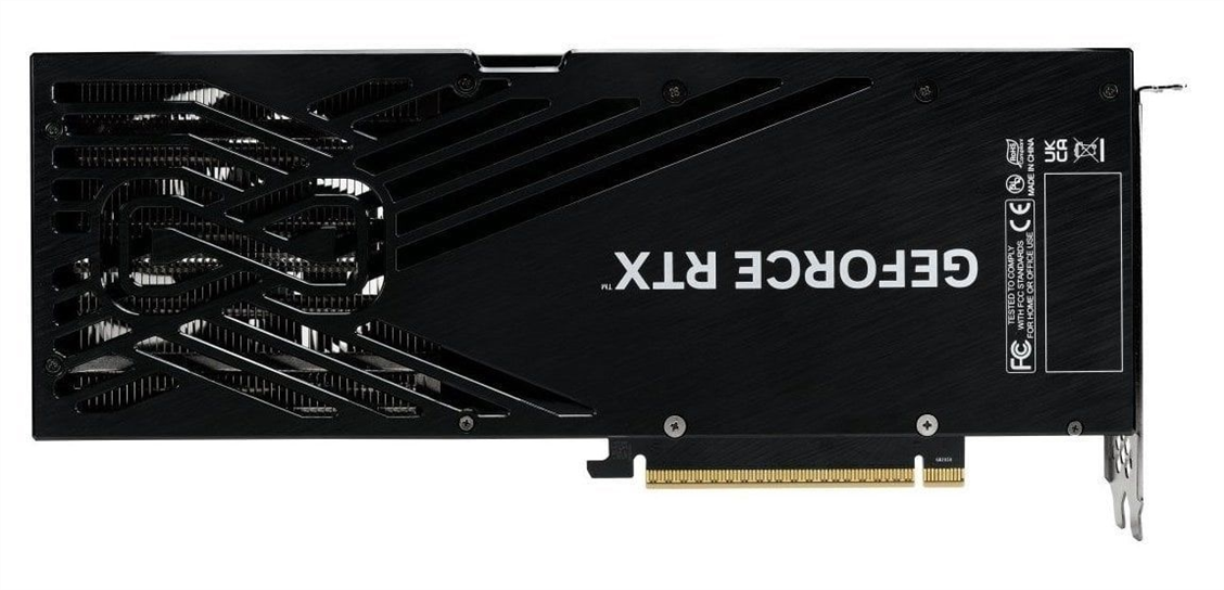 Відеокарта Palit GeForce RTX 5070 12GB Infinity 3 Чорна (Black) 208194 фото