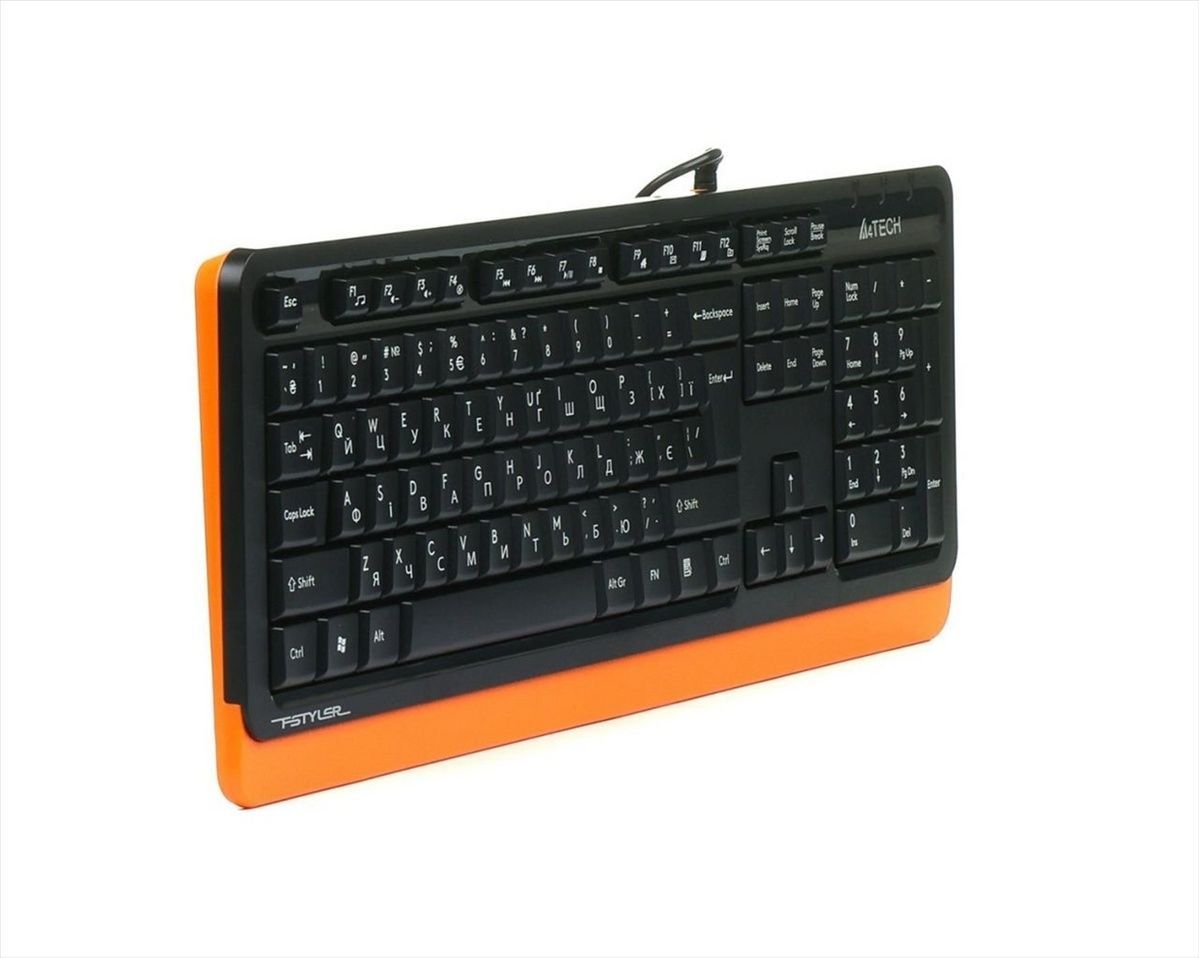 Клавіатура A4Tech Fstyler FKS10 Помаранчева (Orange) 165543 фото