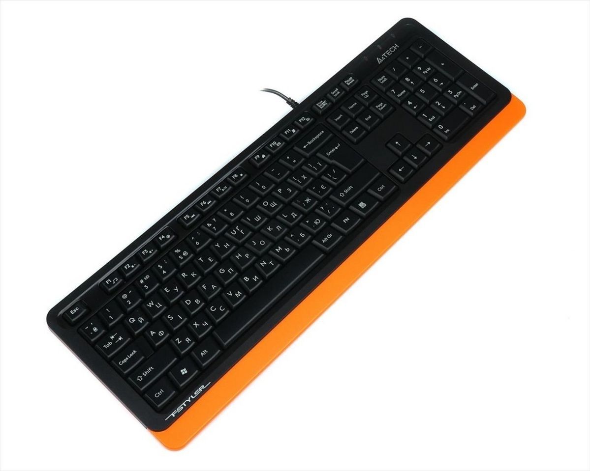 Клавіатура A4Tech Fstyler FKS10 Помаранчева (Orange) 165543 фото