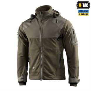 Куртка M-Tac Norman Windblock Fleece Зелена (Olive) (S) 225637 фото