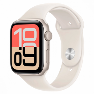 Смарт-годинник Apple Watch SE 3 GPS + Cellular 40mm Starlight Alu. Case w. Starlight S. Band - M/L (MEP74) 196955 фото