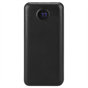 PowerBank 20000 mAh Veger L20S LCD Quick Charge PD20W Чорна (Black) 127548 фото