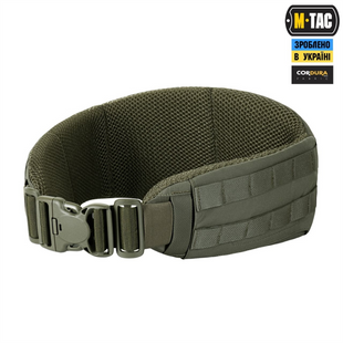 Пояс тактичний M-Tac War Belt ARMOR Зелений (Ranger Green) (XL/2XL) 223588 фото