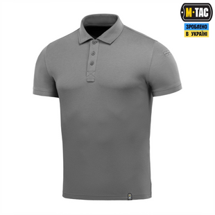 Поло M-Tac Basic 65/35 Сіре (Light Grey) (2XL) 232143 фото