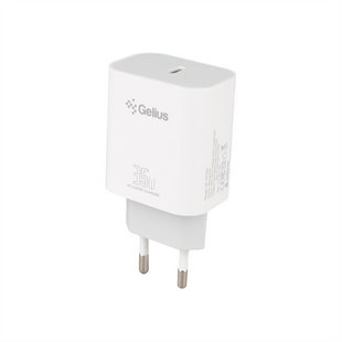 Зарядний пристрій Gelius GP-HC054 PPS (USB-C) PD35W Білий (White) 117438 фото