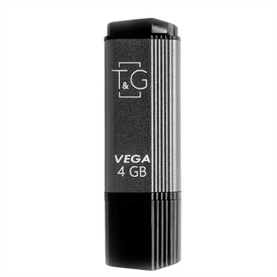 USB Флеш 4Gb T&G 121 Vega Сіра (Grey) 192277 фото