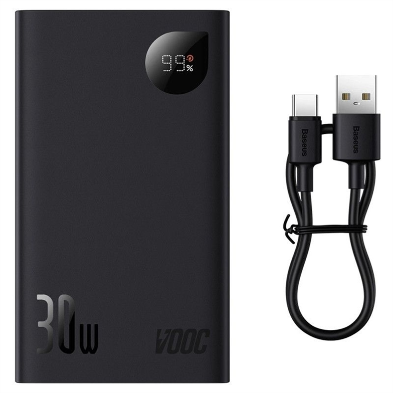 PowerBank 20000 mAh Baseus Adaman2 DD 30W Чорний (Black) 104220 фото