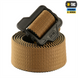 Ремінь M-Tac Double Sided Lite Tactical Belt L Коричневий Чорний (Coyote Black) 220458 фото 3