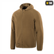 Кофта M-Tac Lite Microfleece Hoodie Коричнева (Coyote Brown) (S) 225620 фото 1