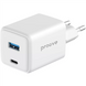 Зарядний пристрій Proove Pocket GaN 45W (1USB + 1USB-C) Білий (White) 145389 фото 3