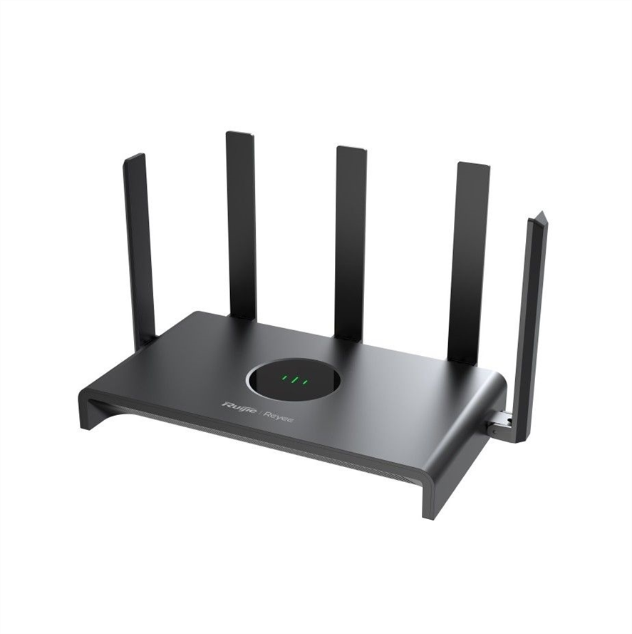 Wi-Fi роутер Ruijie Reyee RG-EW1300G 1 Гбіт/с Чорний (Black) 185276 фото