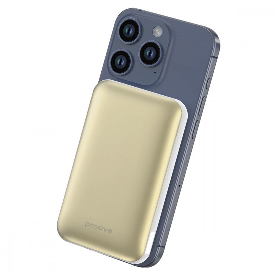 PowerBank 10000 mAh Proove Vibe Energy Plus 22.5W Білий Срібний (White Silver) 210706 фото