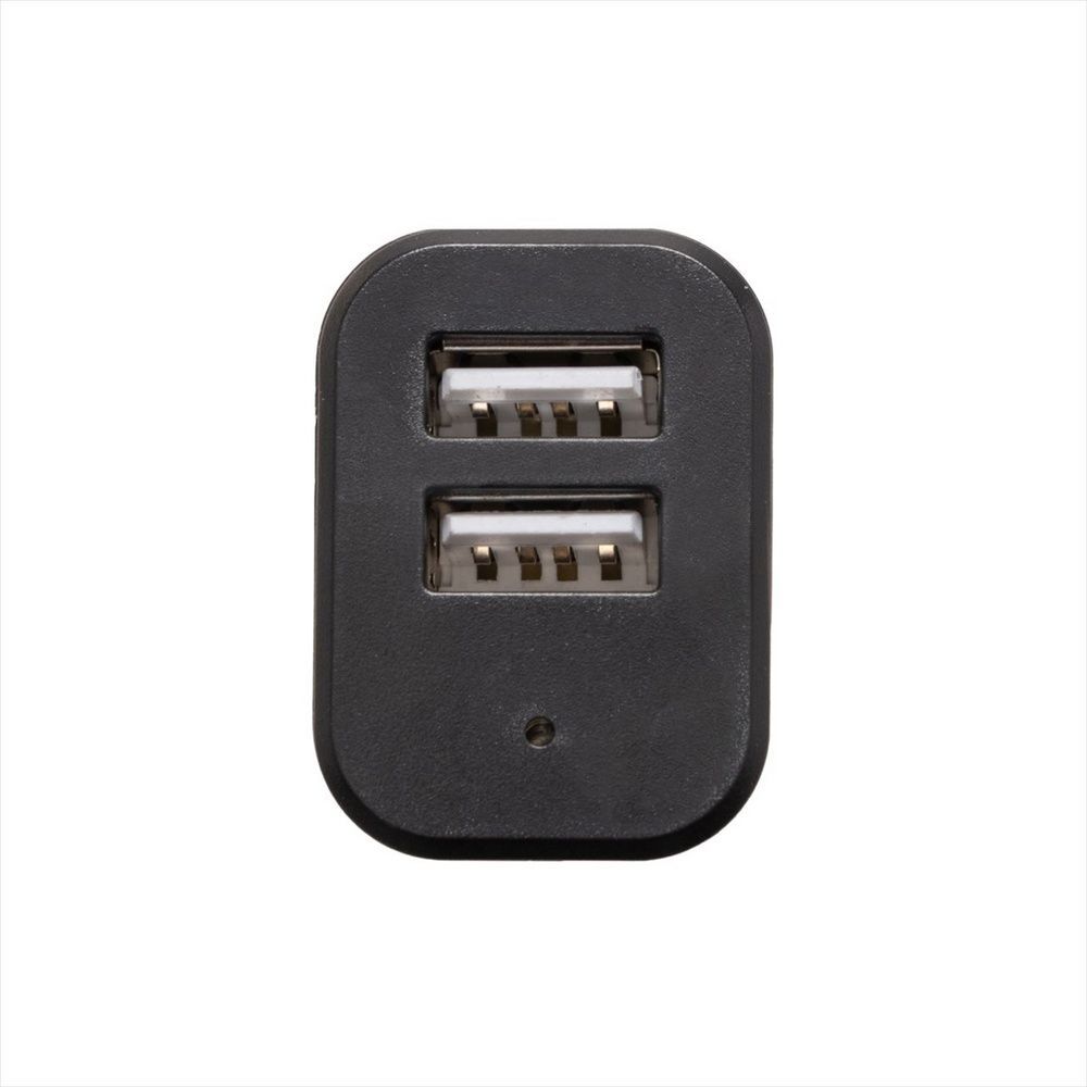 Автомобільний зарядний пристрій Usams C13 King-Tu 2USB 2.1A + кабель Type-C Чорний (Black) 101928 фото