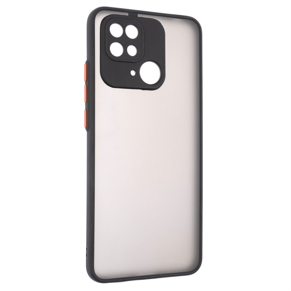 Чохол накладка для Xiaomi Redmi 10C/C40 Avenger Matte Color Чорна (Black) 101169 фото