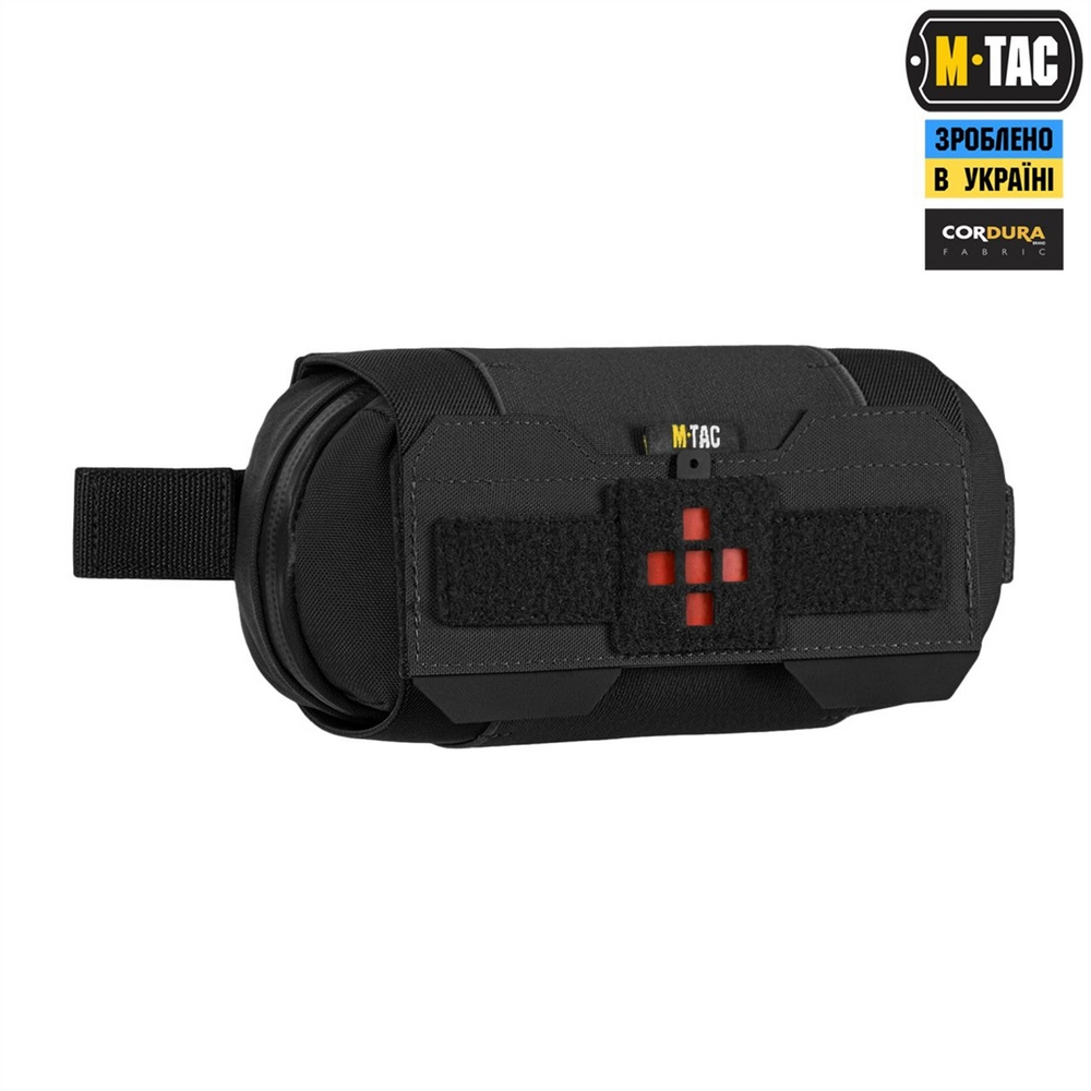 Підсумок M-Tac медицинський горизонтальний Elite Чорний (Black) 223952 фото