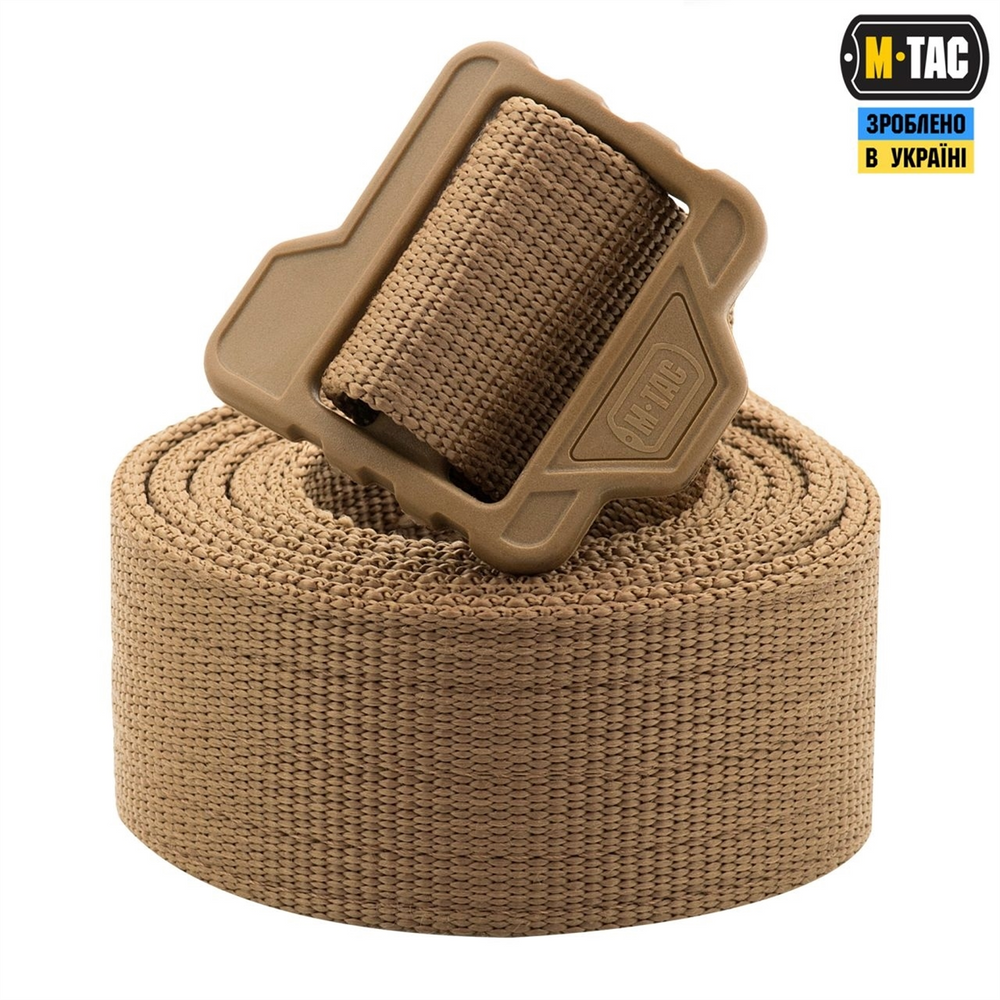 Ремінь M-Tac Double Duty Tactical Belt L Коричневий (Coyote) 220440 фото